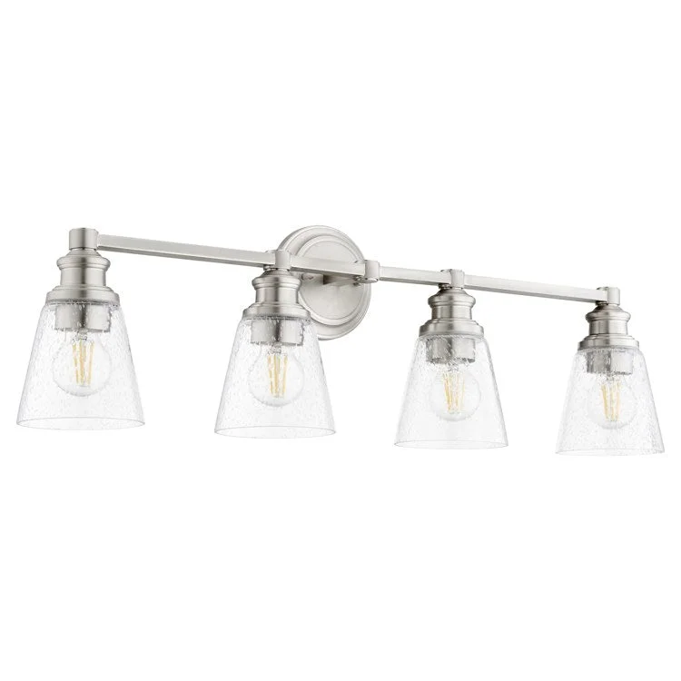 Dunbar Four-Light Bathroom Vanity Fixture