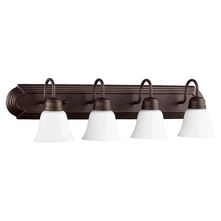 Signature Four-Light Bathroom Vanity Fixture