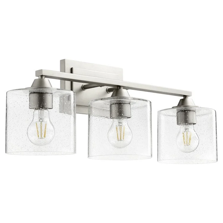 Dakota Three-Light Bathroom Vanity Fixture