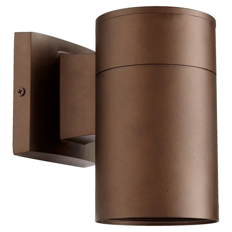 Cylinder Single-Light Small Outdoor Wall Sconce