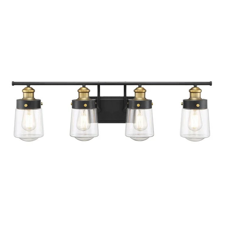 Macauley With Four-Light Bathroom Vanity Fixture