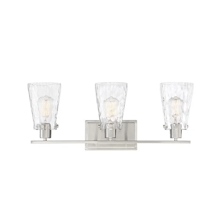 Vaughan Three-Light Bathroom Vanity Fixture