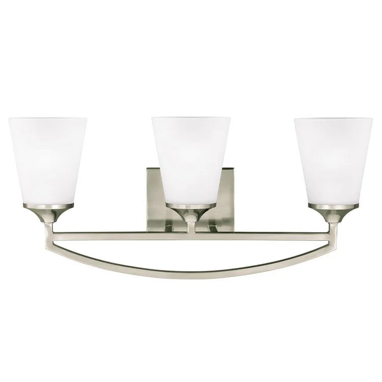 Hanford Three-Light Bathroom Vanity Fixture