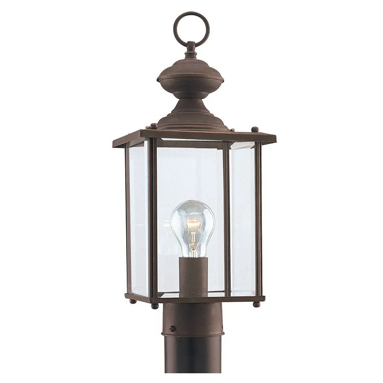 Jamestowne Single-Light Outdoor Post Lantern